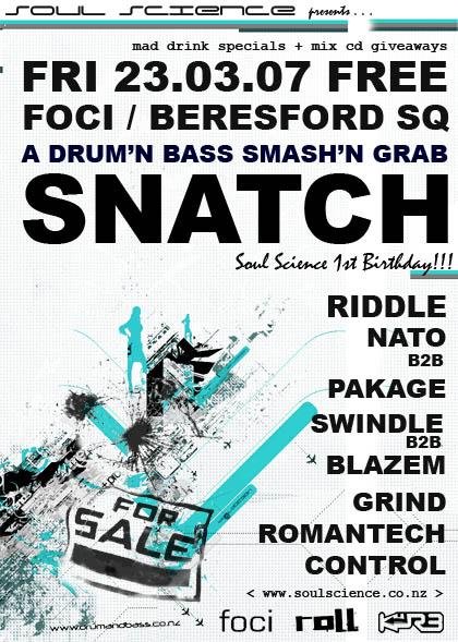 Snatch, Foci, 23/03/2007