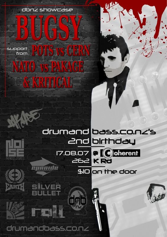 Drumandbass.co.nz 2nd Birthday, Coherent, 17/08/2007